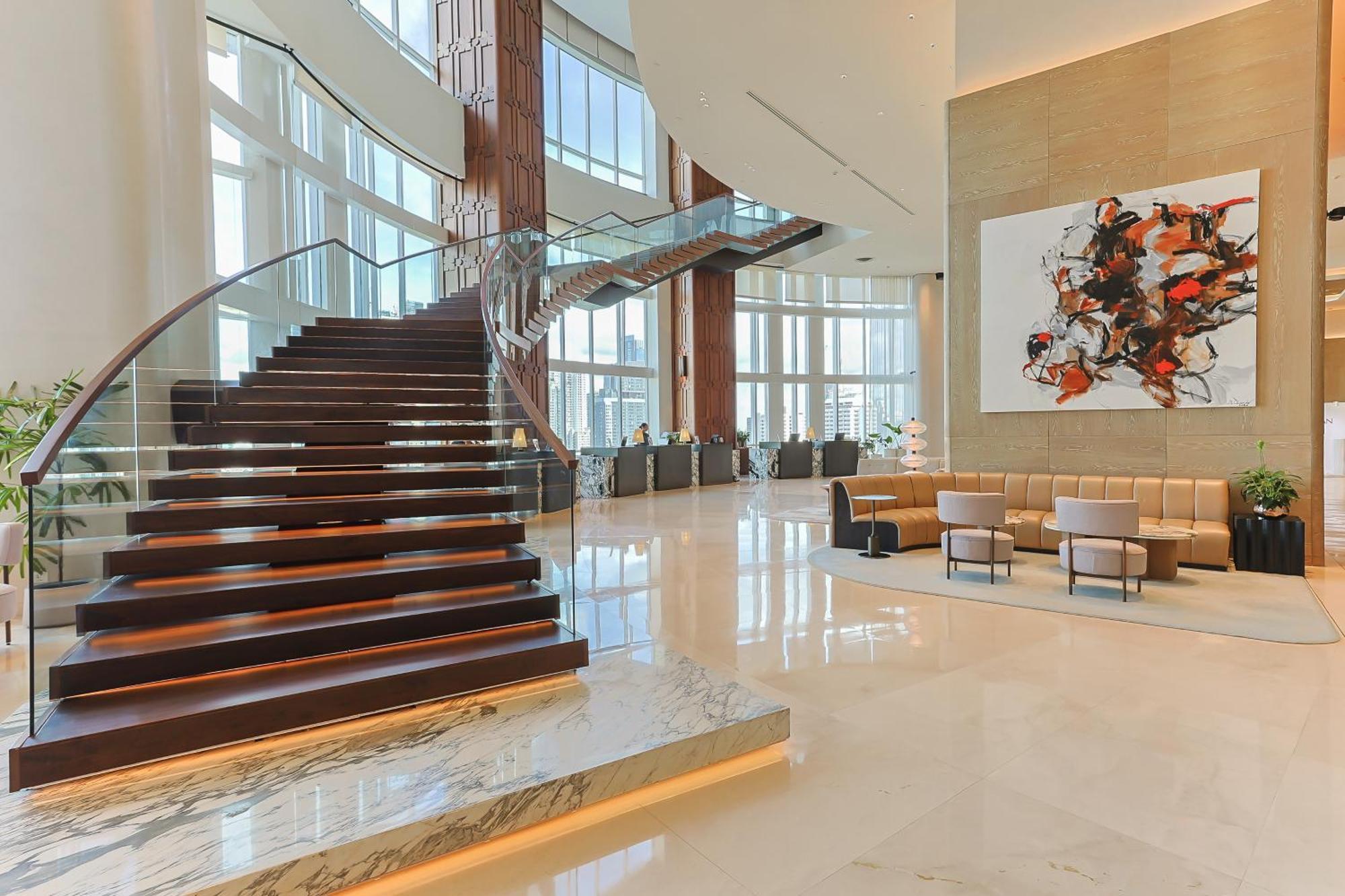 Centara Grand At Centralworld Bangkok Eksteriør bilde Lobby
