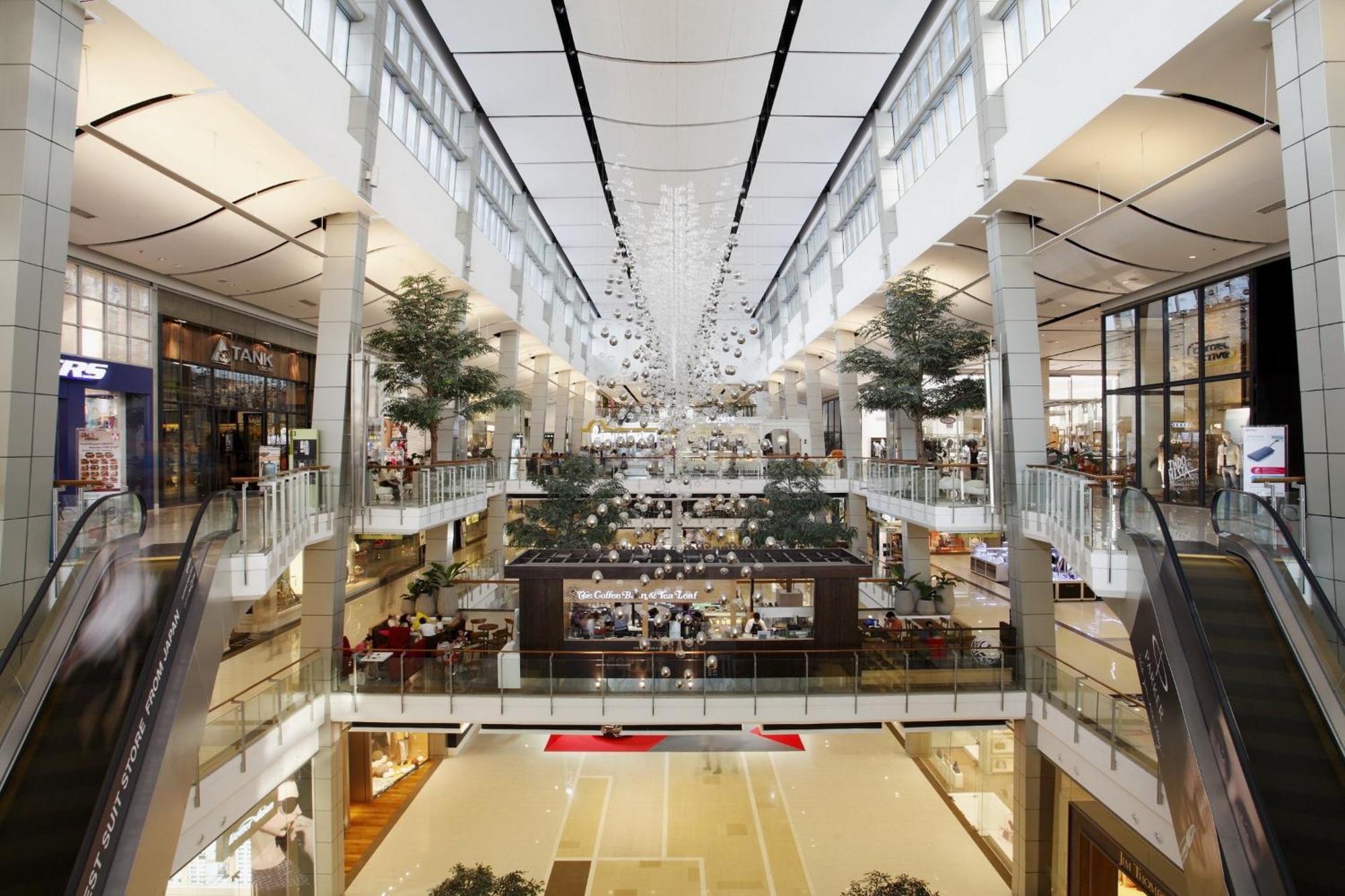 Centara Grand At Centralworld Bangkok Eksteriør bilde The Atrium